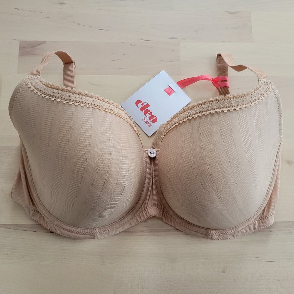 NWT Maddie Balconnet CLEO Panache 30H Nude Bra